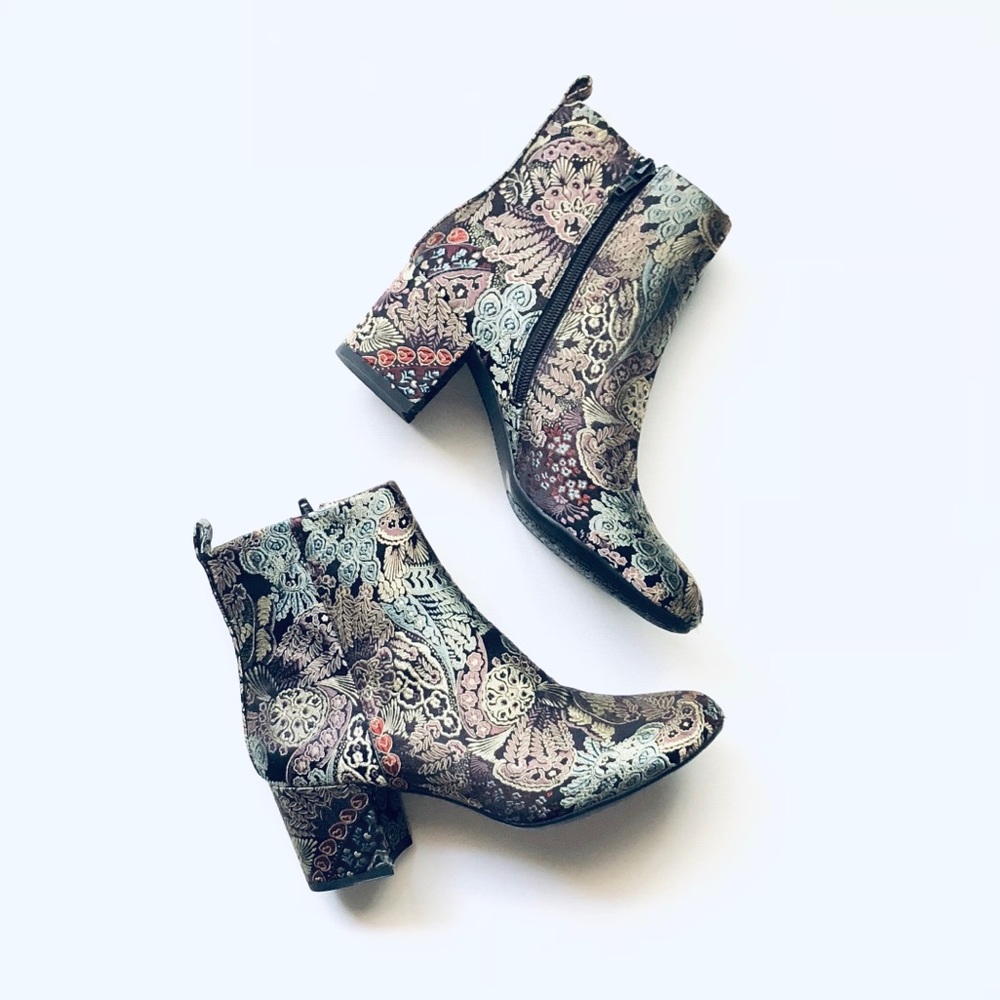 Brocade Boots